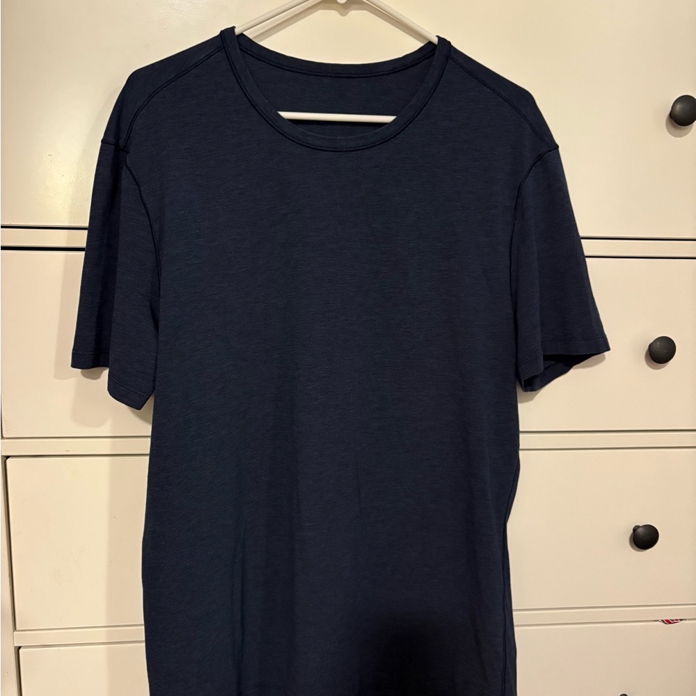 Lululemon Crew Neck Short Sleeve Tee blue men’s large